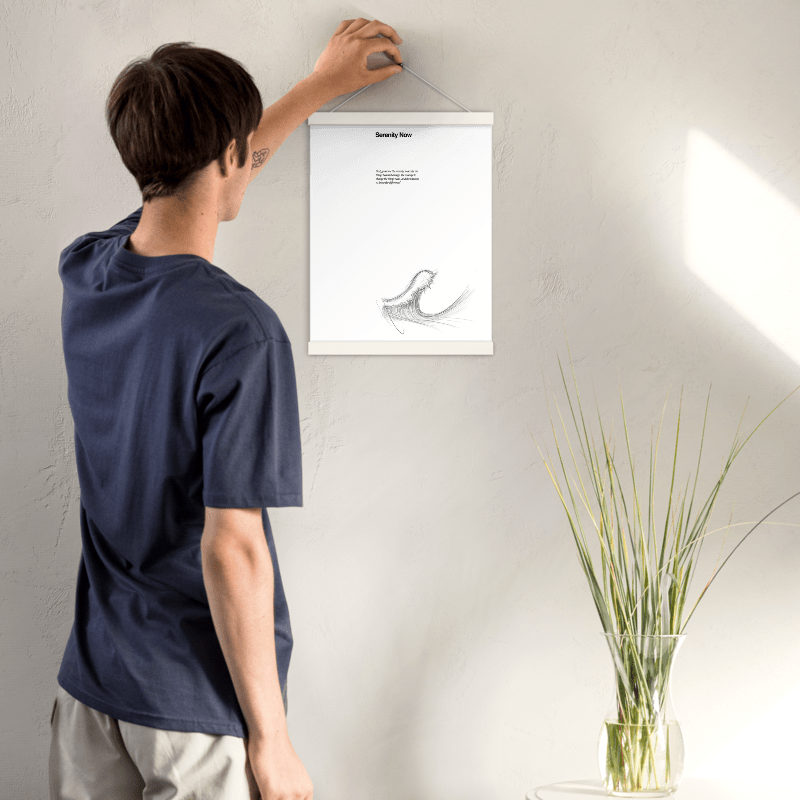 360 Bridge Sunset Poster with Hangers – Lake Austin