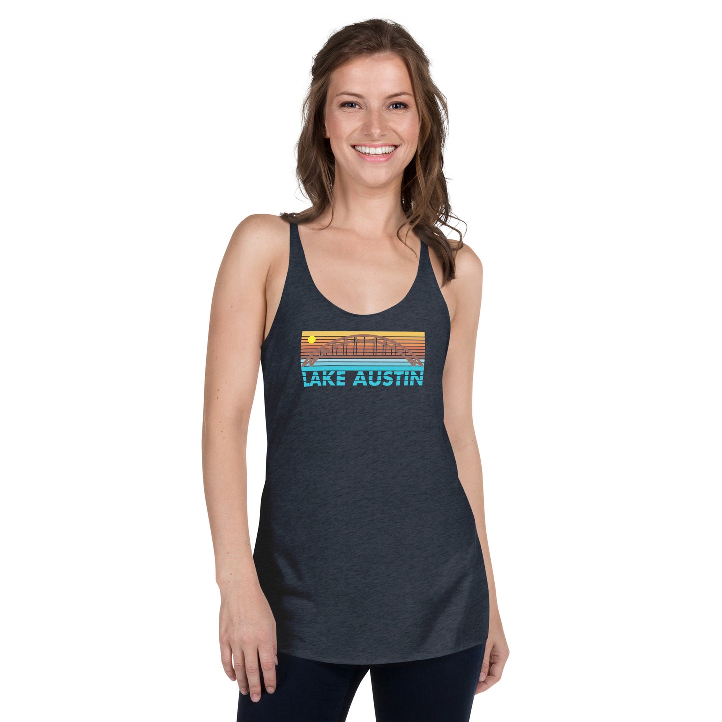 Lake Austin 360 Bridge Women's Racerback Tank