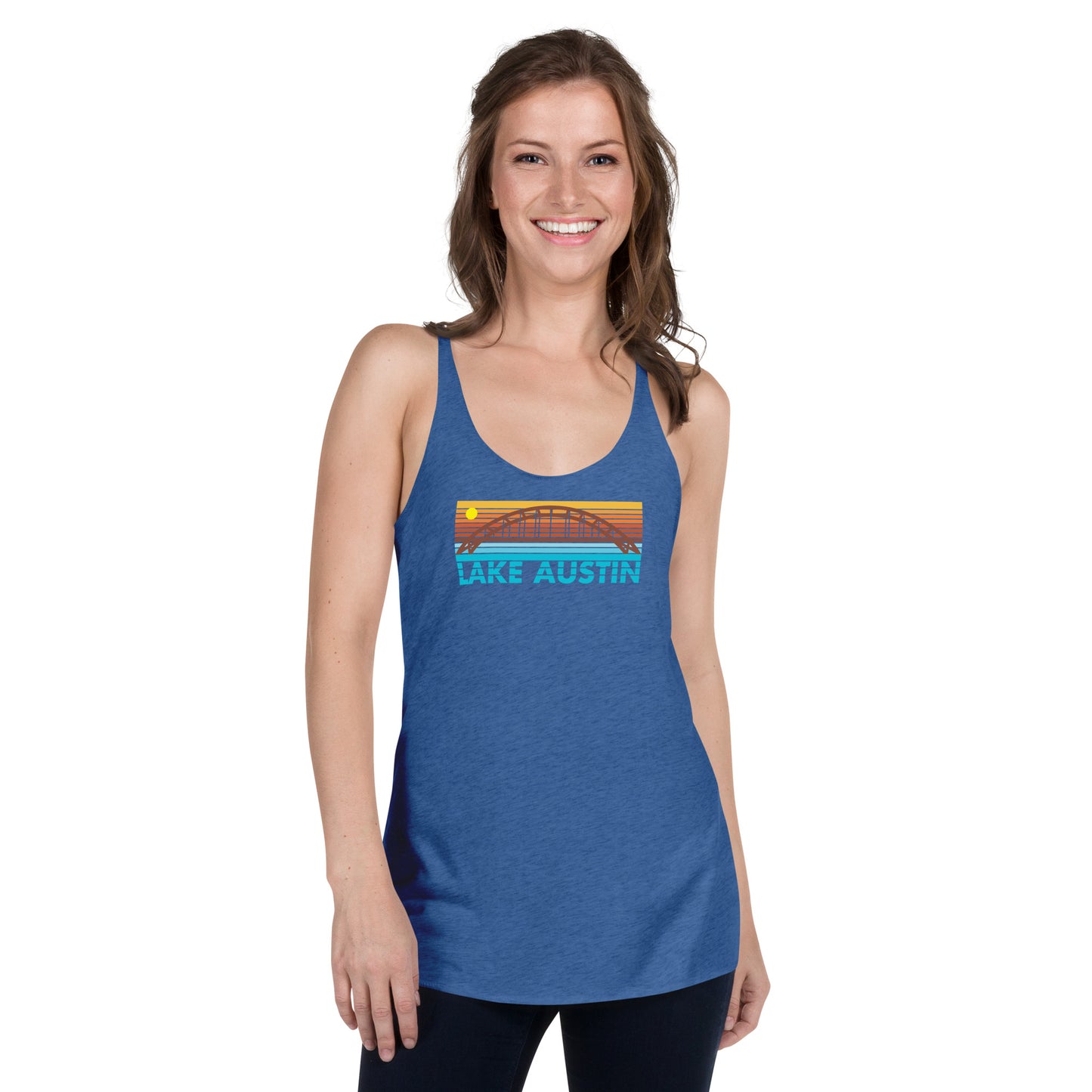 Lake Austin 360 Bridge Women's Racerback Tank